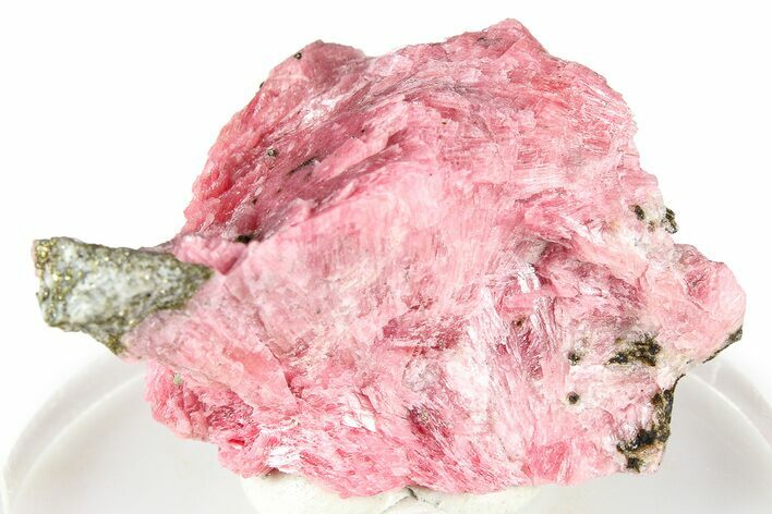 Light Pink Rhodonite with Pyrite - Peru #363129